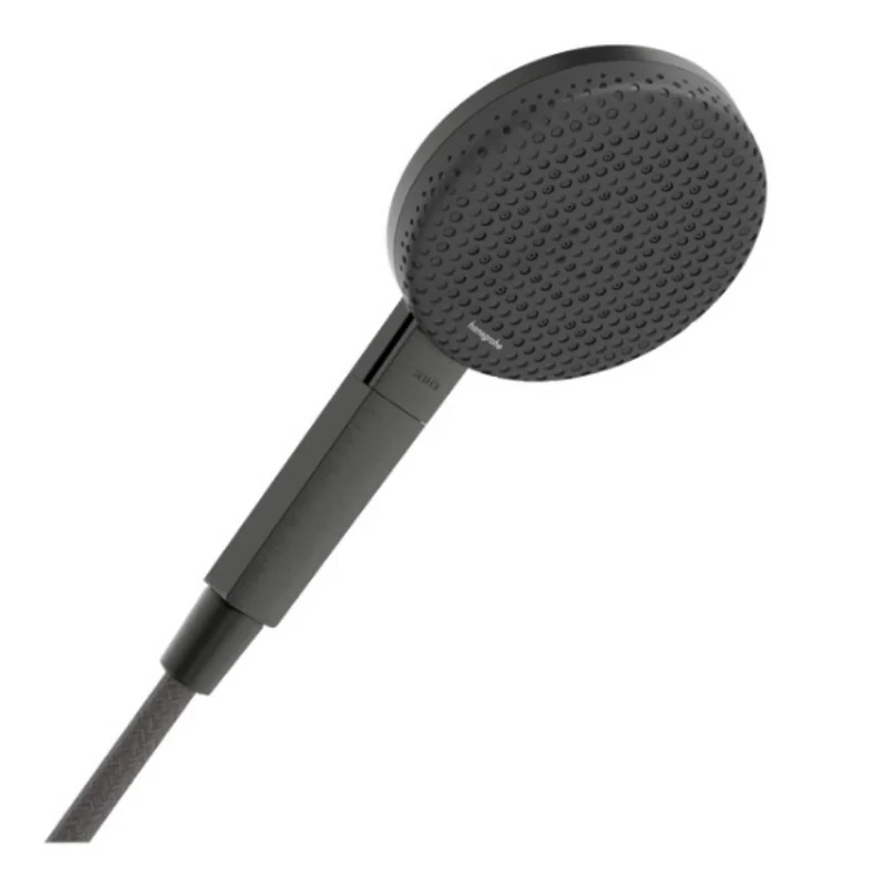 Ручной душ, Hansgrohe, Raindance Alive Select S, EcoSmart, 125, цвет-хром черный шлифованный