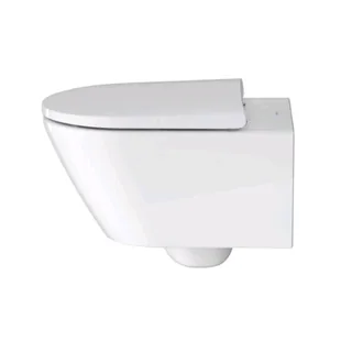 Унитаз, Duravit, D-Neo, RIMLESS, подвесной, шгв 370*540*360, цвет-белый/белый матовый сатинированный — иконка