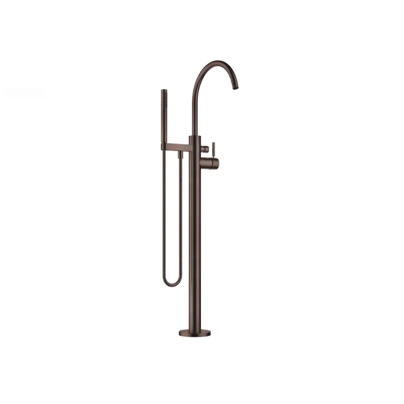 Смеситель для ванны и душа, Dornbracht, Series specific, напольный, цвет-Dark Bronze сатинированный (PVD)