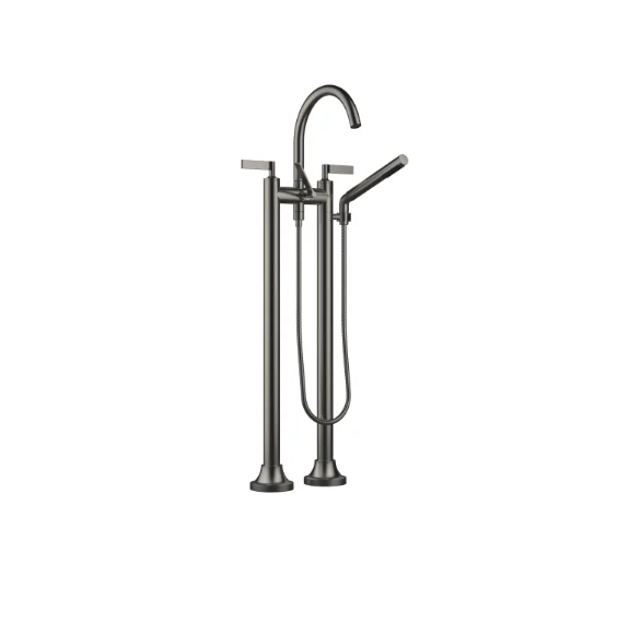 Смеситель для ванны и душа, Dornbracht, Vaia, напольный, цвет-Dark Platinum сатинированная