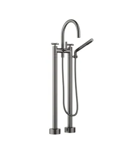 Смеситель для ванны и душа, Dornbracht, Tara, напольный, цвет-Dark Platinum сатинированная — иконка