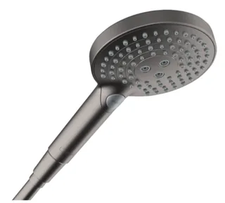 Ручной душ, Hansgrohe, Raindance Select S, 120, цвет-шлифованный чёрный хром