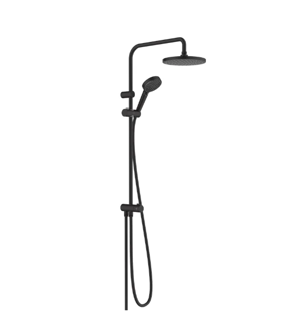 Душевая стойка, Hansgrohe, Vernis Blend, цвет-черный матовый