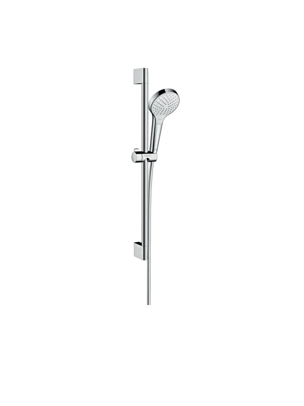 Душевой гарнитур, Hansgrohe, Croma Select S, цвет-белый/хром