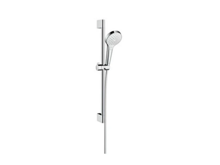 Душевой гарнитур, Hansgrohe, Croma Select S, цвет-белый/хром