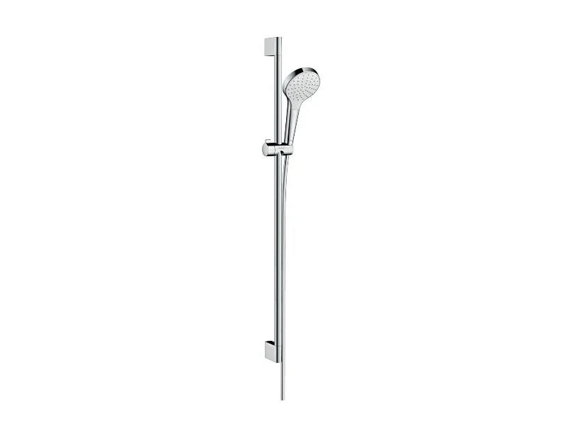 Душевой гарнитур, Hansgrohe, Croma Select S, цвет-белый/хром