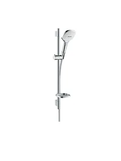 Душевой гарнитур, Hansgrohe, Raindance Select E, цвет-белый/хром