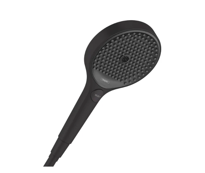 Ручной душ, Hansgrohe, Rainfinity, 130, цвет-черный матовый