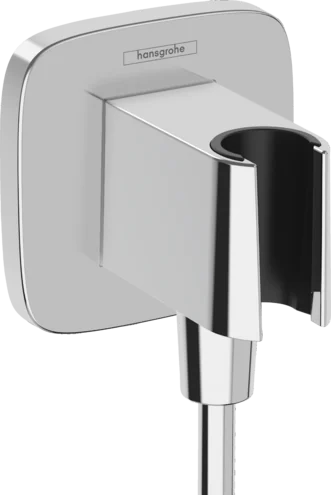 Шланговое подсоединение, Hansgrohe, FixFit Q, цвет-хром