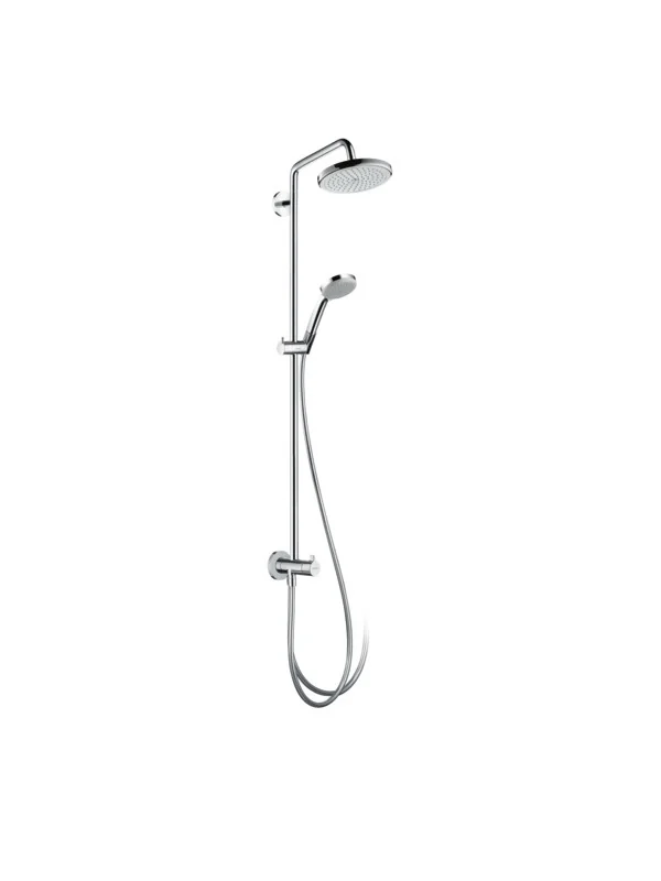 Душевой набор, Hansgrohe, Showerpipe, цвет-хром