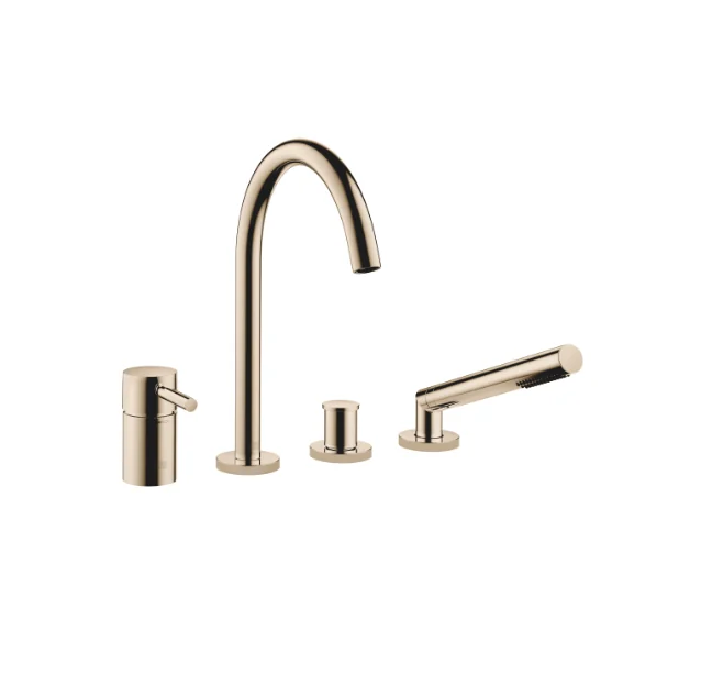 Смеситель для ванны и душа, Dornbracht, Meta, цвет-Light Gold