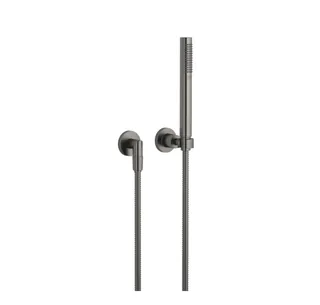 Душевой набор, Dornbracht, Tara, цвет-Dark Platinum сатинированная
