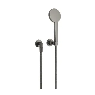 Душевой набор, Dornbracht, Tara, цвет-Dark Platinum сатинированная