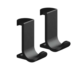 Крючок, Hansgrohe, WallStoris, шгв 18*32*39, цвет-чёрный матовый, в комплекте-2 шт.