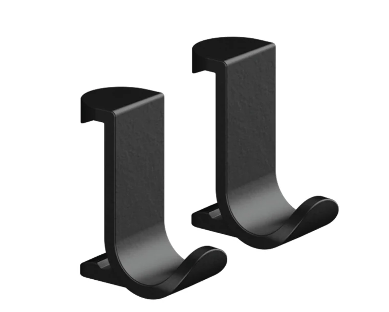 Крючок, Hansgrohe, WallStoris, шгв 18*32*39, цвет-чёрный матовый, в комплекте-2 шт.
