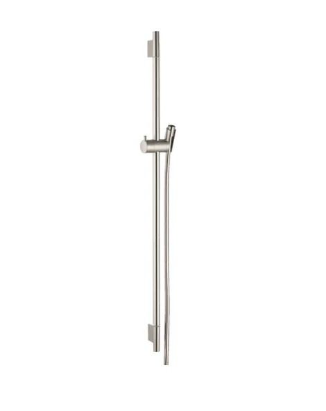 Штанга для душа, Hansgrohe, Unica, 900, цвет-шлифованный никель