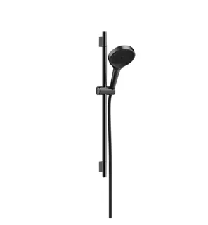 Душевой гарнитур, Hansgrohe, Rainfinity, 130, цвет-шлифованный черный хром