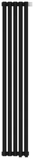 Радиатор, Сунержа, Эстет-1, 1200x225-05-EU50, правый, цвет-чёрный матовый, 3/4"