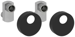 Эксцентрик, Сунержа, TUBE, присоединительный размер-НР G 1/2" / НР G 3/4", цвет-чёрный матовый