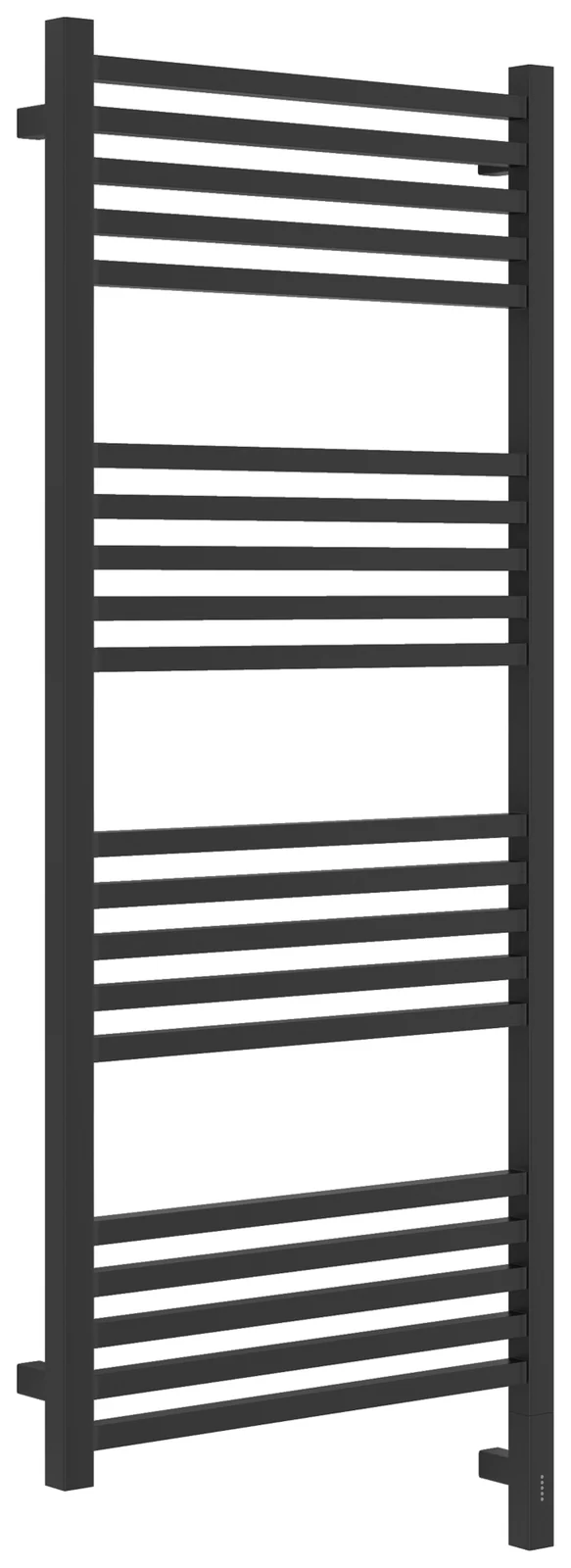 Полотенцесушитель, Сунержа, Модус 3.1, шгв 530*75*1320, нижнее справа, МЭМ, цвет-чёрный матовый