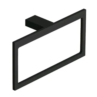 Полотенцедержатель, Kludi, VELA C, шгв 220*60*110, цвет-черный матовый (Matt Black, Nero Opaco)