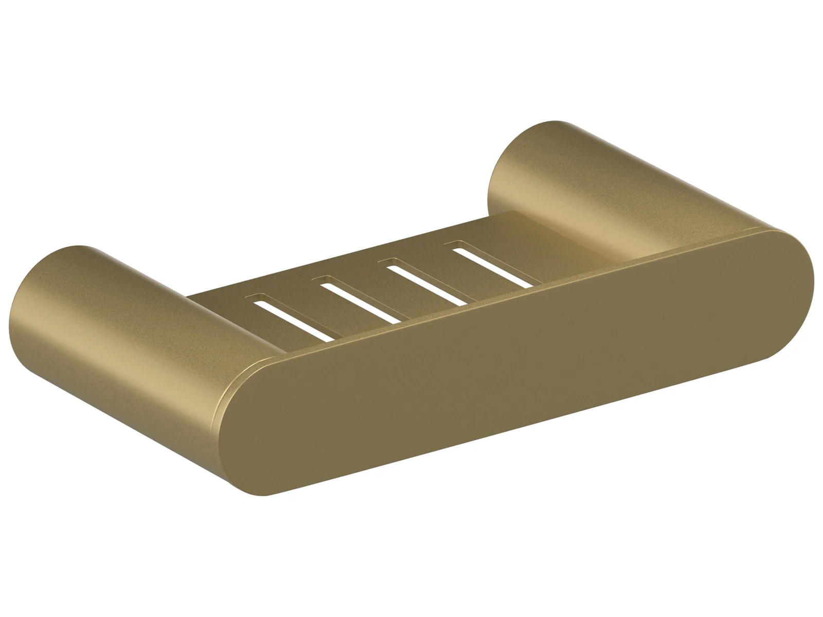 Мыльница, Сунержа, Round, шгв 164*83*32, цвет-золотой шёлк