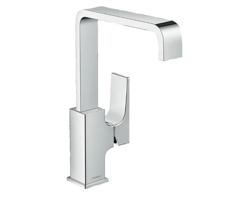 Смеситель для раковины, Hansgrohe, Metropol, цвет-хром