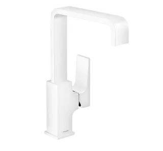 Смеситель для раковины, Hansgrohe, Metropol, цвет-белый матовый