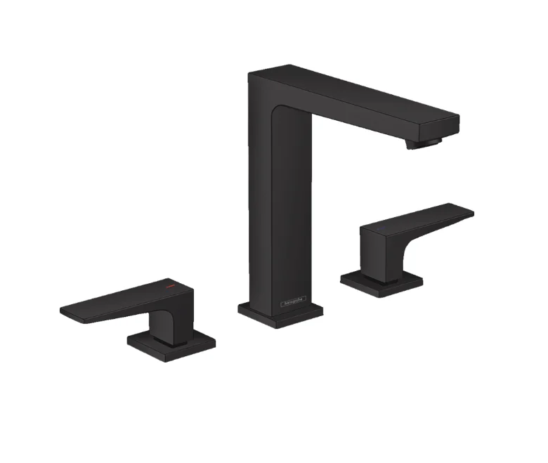 Смеситель для раковины, Hansgrohe, Metropol, цвет-черный матовый