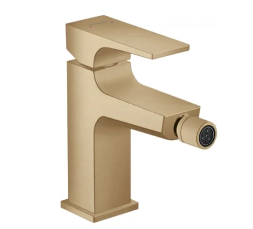Смеситель для биде, Hansgrohe, Metropol, цвет-шлифованная бронза