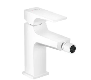 Смеситель для биде, Hansgrohe, Metropol, цвет-матовый белый