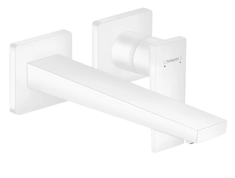 Смеситель для раковины, Hansgrohe, Metropol, цвет-белый матовый
