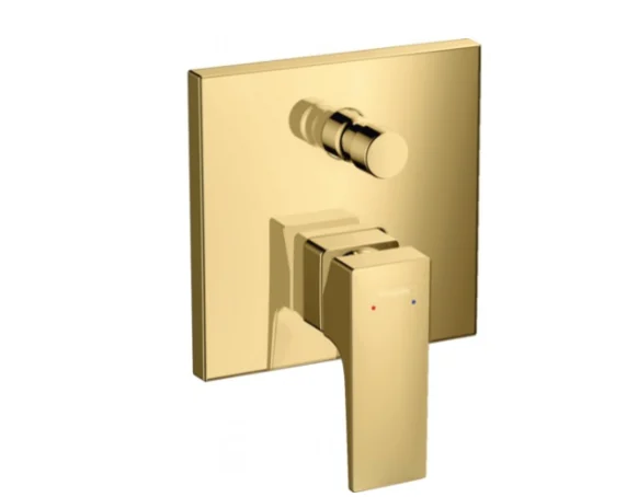 Смеситель для душа, Hansgrohe, Metropol, цвет-полированное золото