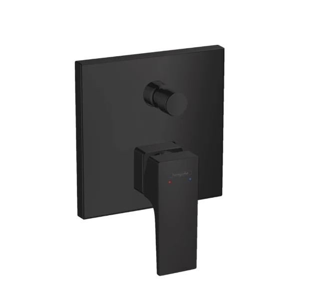 Смеситель для душа, Hansgrohe, Metropol, на 2 потребителя, цвет-черный матовый