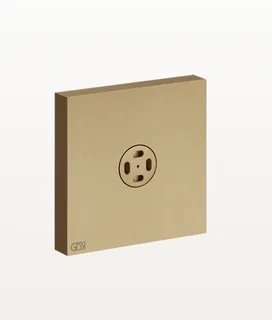 Форсунка, Gessi, Rettangolo, цвет-Warm Bronze Brushed PVD — иконка