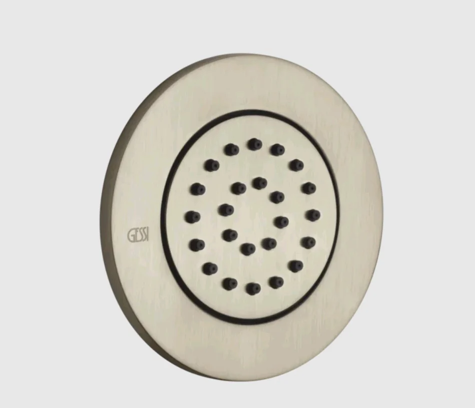 Форсунка, Gessi, Body Jets, цвет-Finox Brushed Nickel