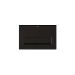 Клавиша смыва, Kludi, UNIFIX, для унитаза, шгв 244*9,3*160, подходит к Geberit Sigma, цвет-черный матовый