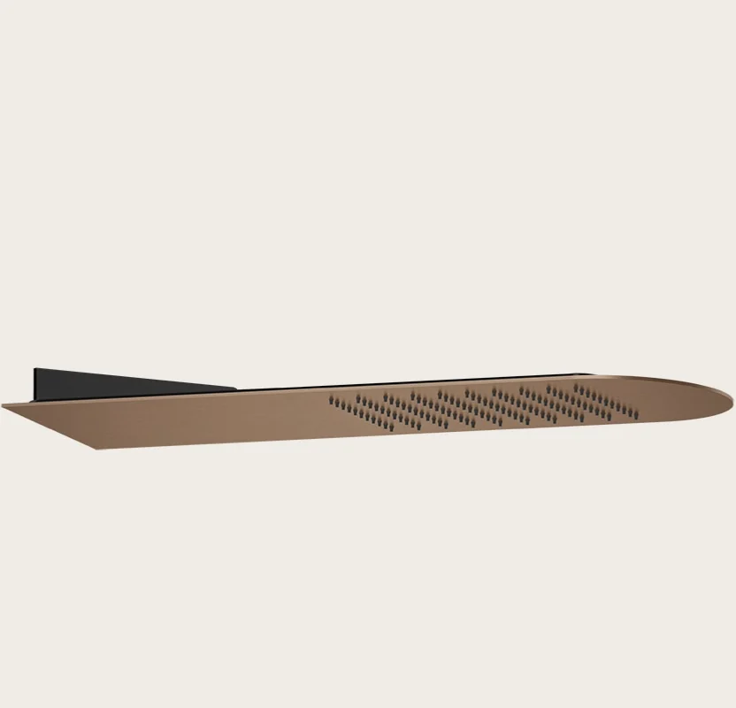 Верхний душ, Gessi, Tremillimetri, Tondo, 195*620, цвет-Copper Brushed PVD