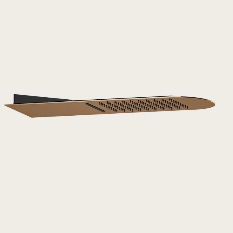 Верхний душ, Gessi, Tremillimetri, Tondo, 195*620, цвет-Copper PVD