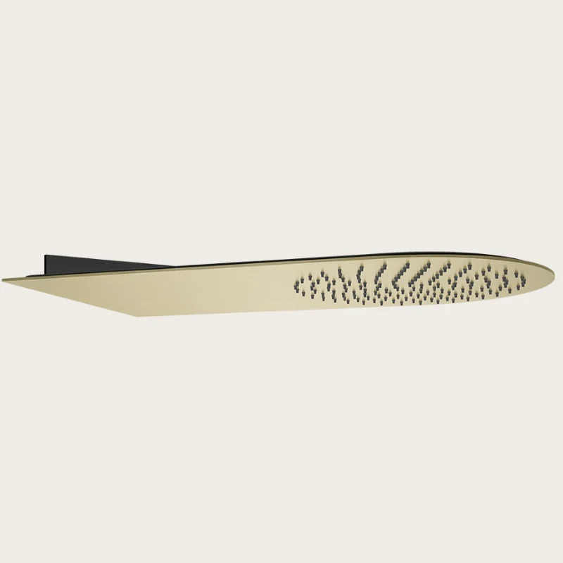 Верхний душ, Gessi, Tremillimetri, Tondo, 300*550, цвет-Brushed Brass PVD