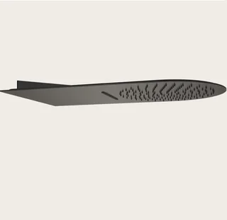 Душевая система, Gessi, Tremillimetri, 300*300, цвет-Black Metal Brushed PVD