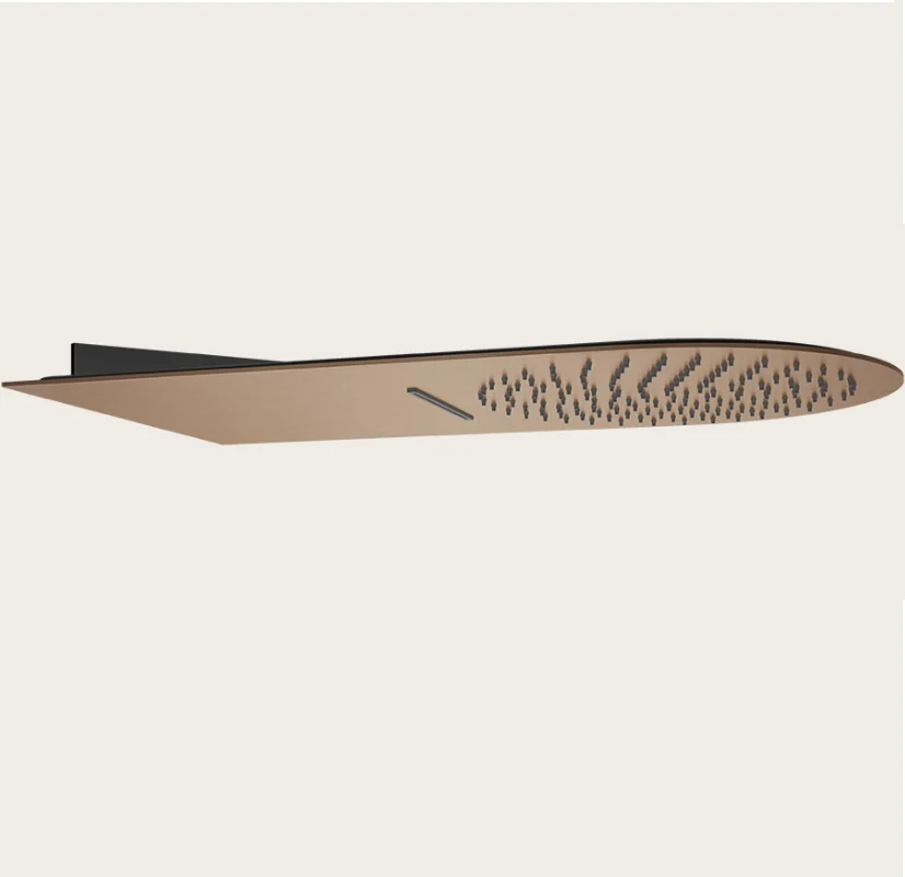 Душевая система, Gessi, Tremillimetri, 300*300, цвет-Copper Brushed PVD