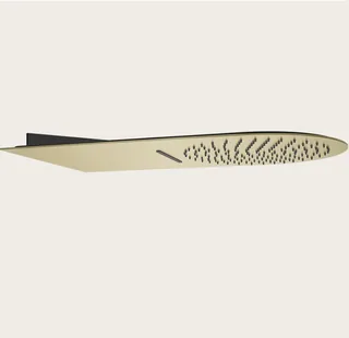 Душевая система, Gessi, Tremillimetri, 300*300, цвет-Brushed Brass PVD