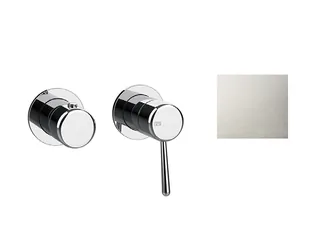 Смеситель для душа, Gessi, Goссia, на 2 потребителя, цвет-Brushed Chrome (старый арт. 33077/147) — иконка