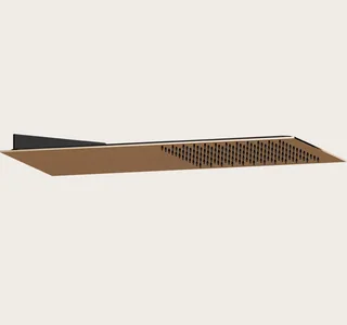 Верхний душ, Gessi, Tremillimetri, Quadro, 300*300, цвет-Copper PVD