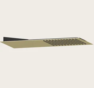 Верхний душ, Gessi, Tremillimetri, Quadro, 300*300, цвет-Brass PVD — иконка