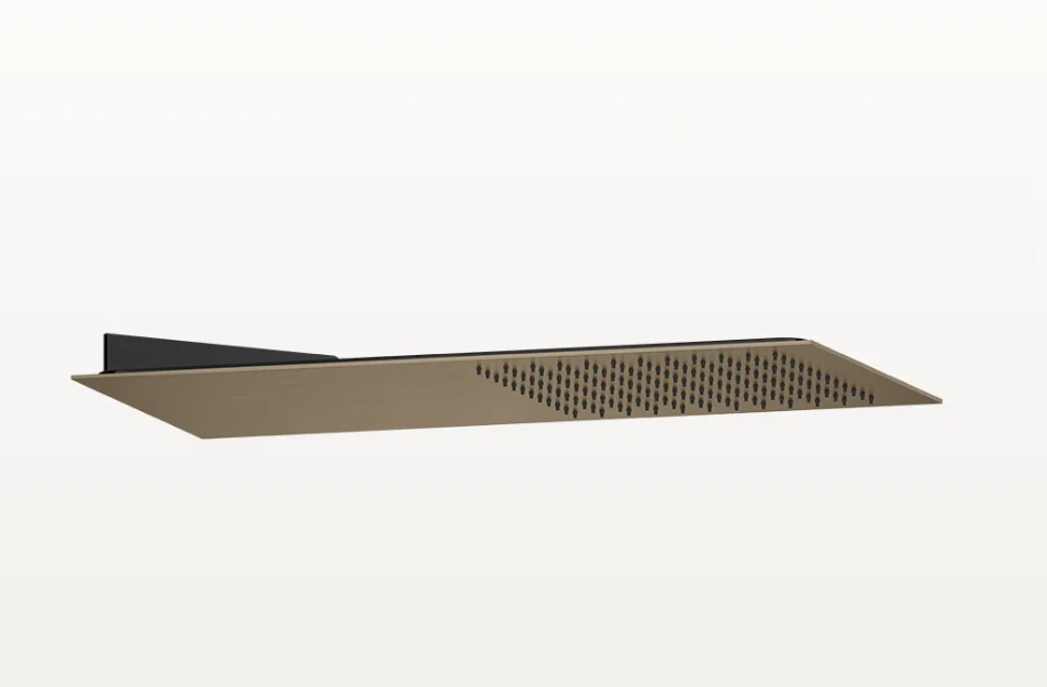 Верхний душ, Gessi, Tremillimetri, Quadro, 300*300, цвет-Coffee Brushed bronze PVD