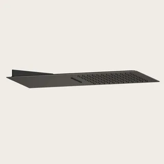 Душевая система, Gessi, Tremillimetri, 300*300, цвет-Black Metal Brushed PVD