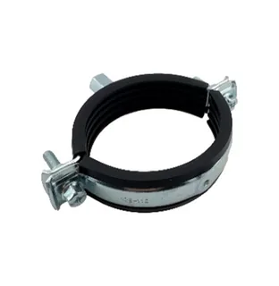 Хомут, Конкреп, HD1501, для высоких нагрузок, с EPDM, M10/M12, 73-78 мм, оцинкованная сталь