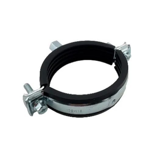 Хомут, Конкреп, HD1501, для высоких нагрузок, с EPDM, M10/M12, 73-78 мм, оцинкованная сталь